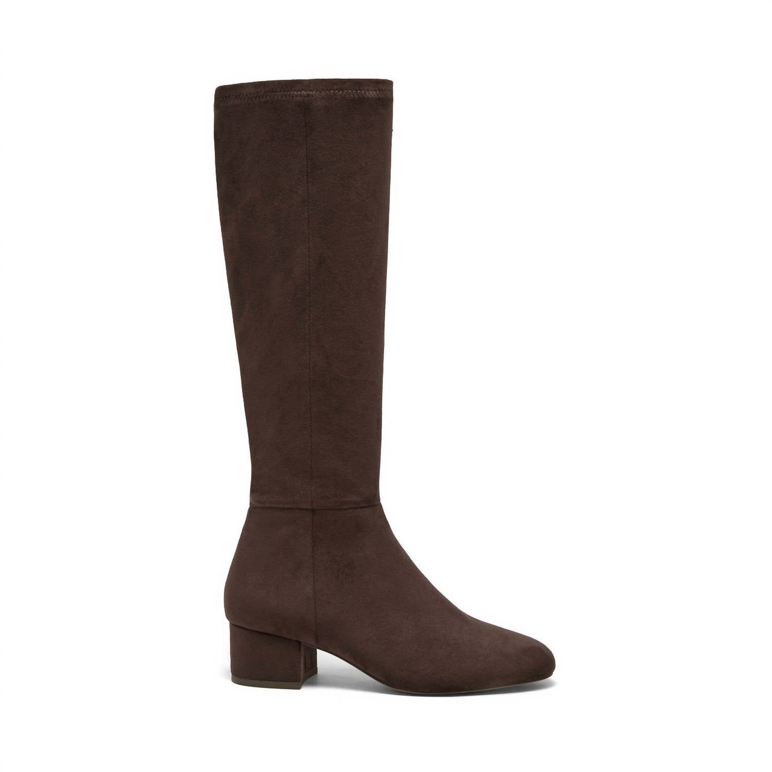 SILENT D Women's Dorothy Boot in chocolate - women's shoe - detail view