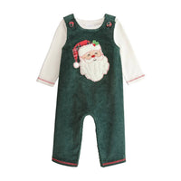 Mudpie - Boys Santa Corduroy Longall Set