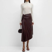 A.L.C. Jo Cotton-blend Turtleneck Top in white - women's turtleneck - view 4