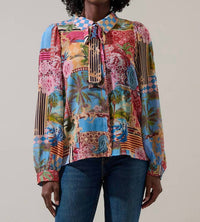 Sugarlips - Matra Long Sleeve Collared Blouse