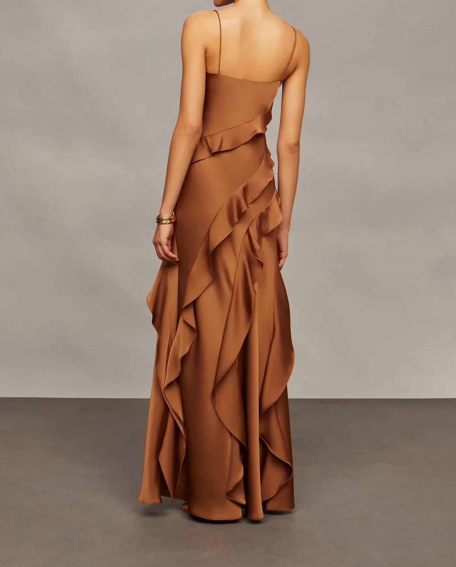 Amur - Women's Dellen Ruffle Gown