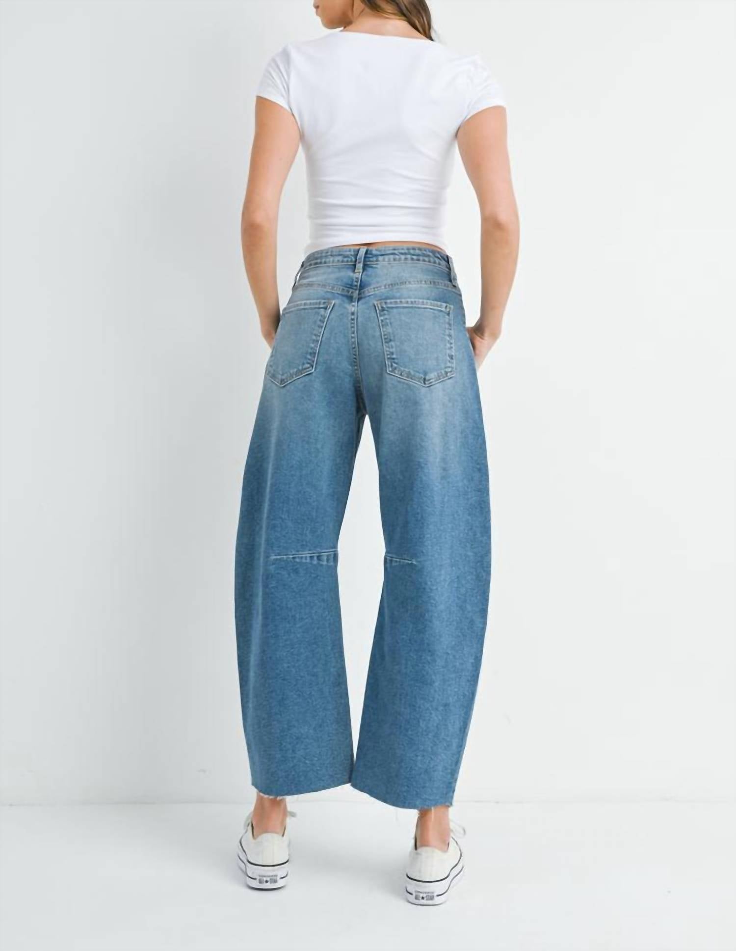 Just Black Denim - Billie Barrel Leg Jeans