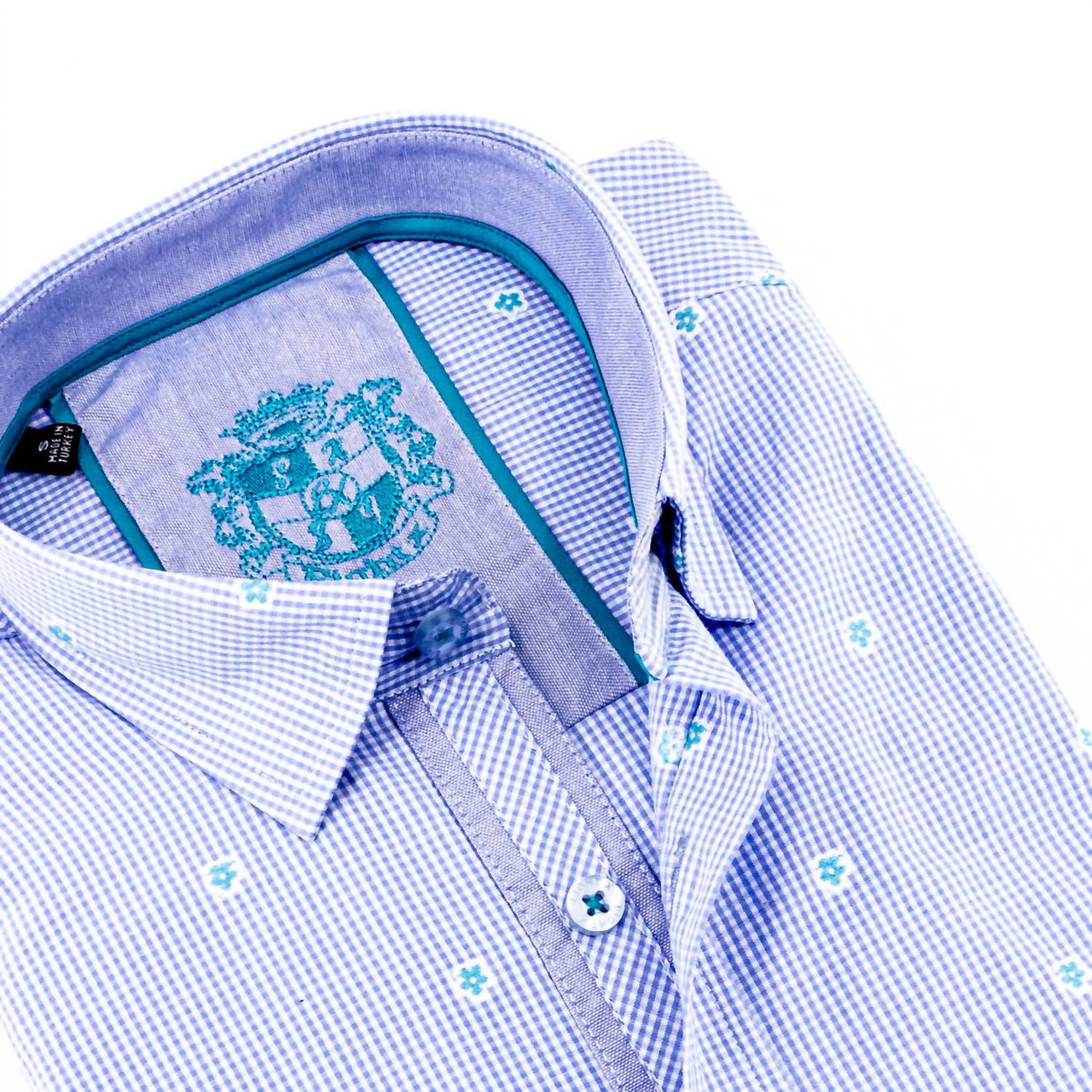 Eight X - Men's Fill Coupe With Solid Trim Shirt