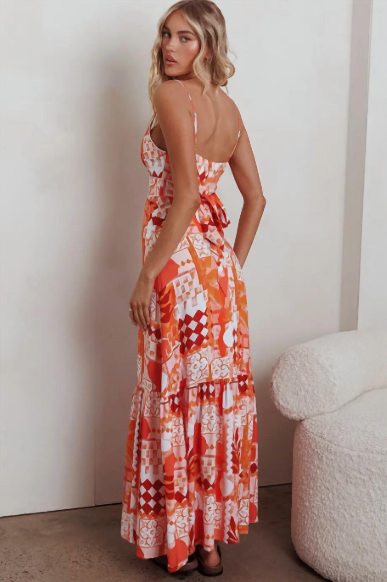 One And Only Collective - Tropical Vibe Maxi Dress