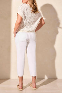 Tribal - Lace Up Sweater