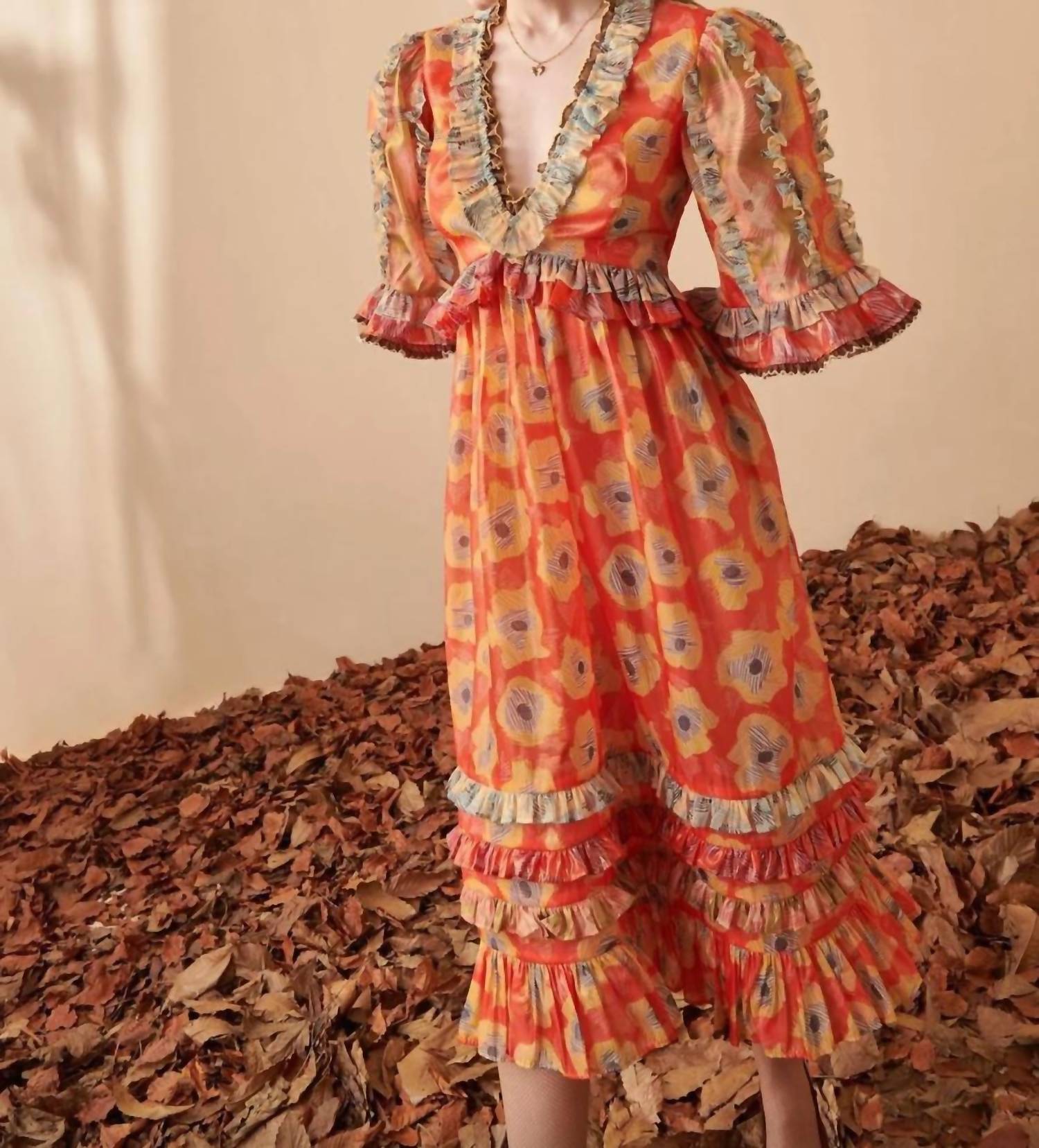 CELiA B Aura Midi Dress in multi - women's dress - view 4