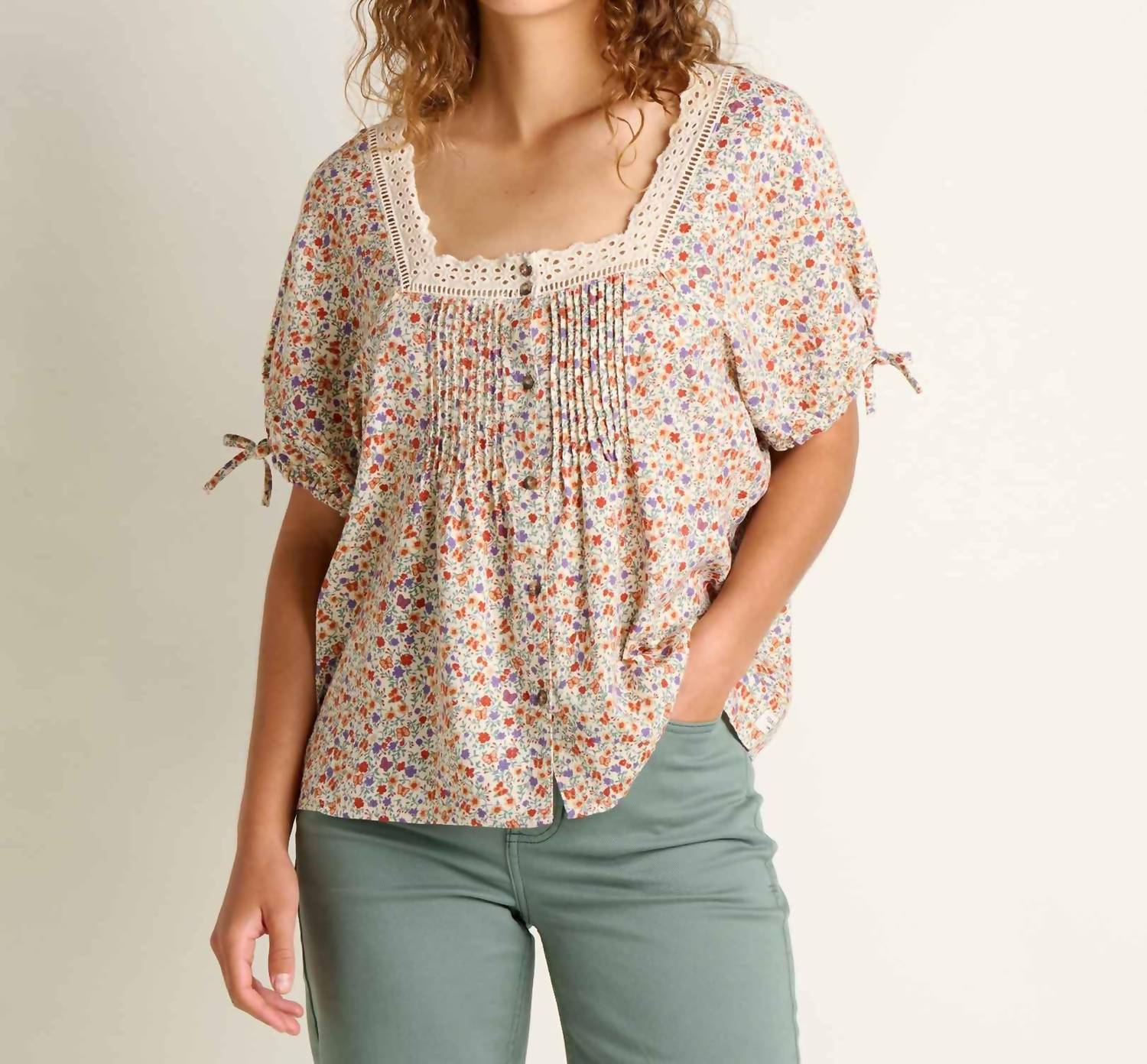 Toad&Co - Manzana Peasant Shirt
