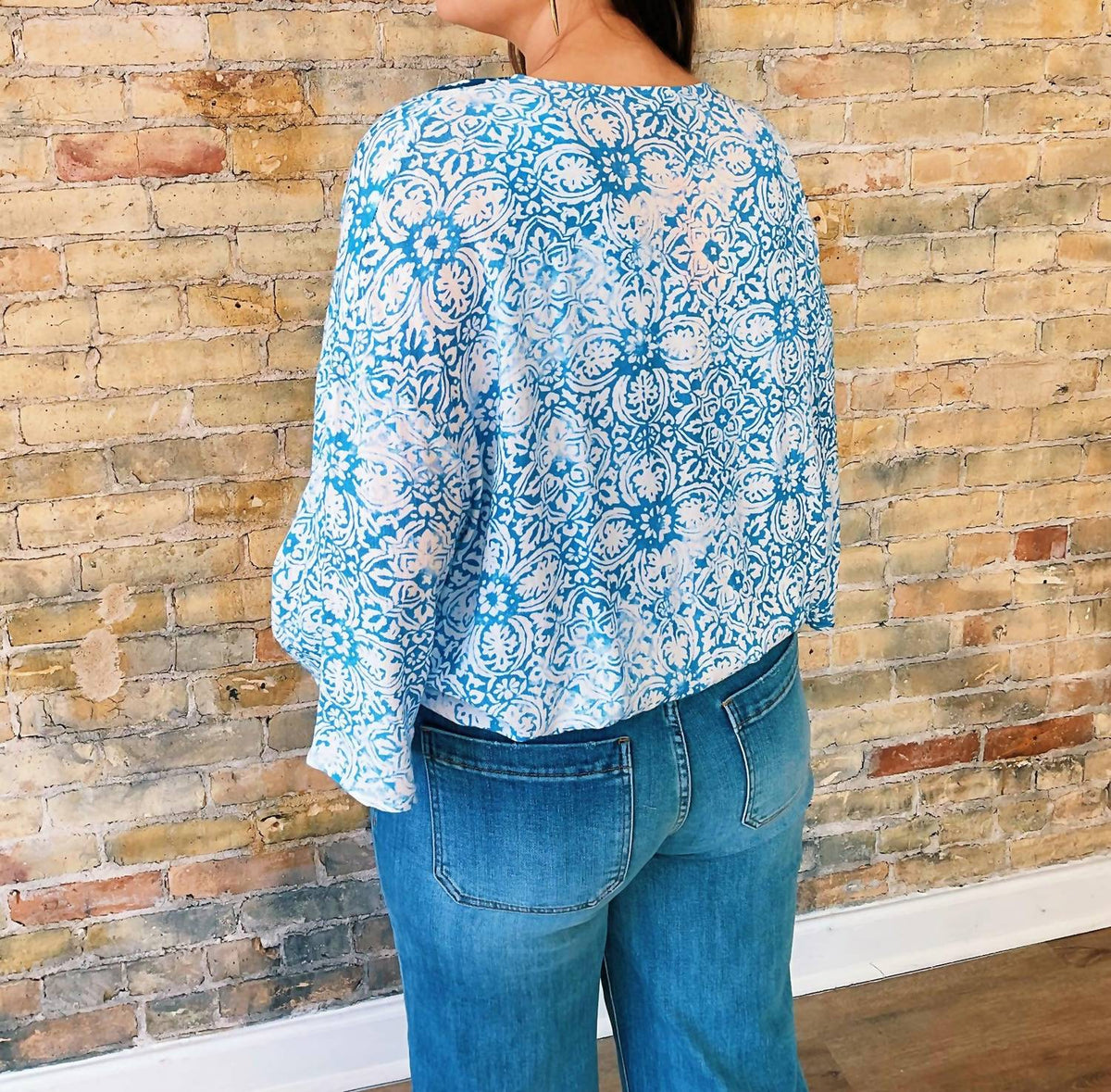 Charlie B - Ruth Crossover Blouse