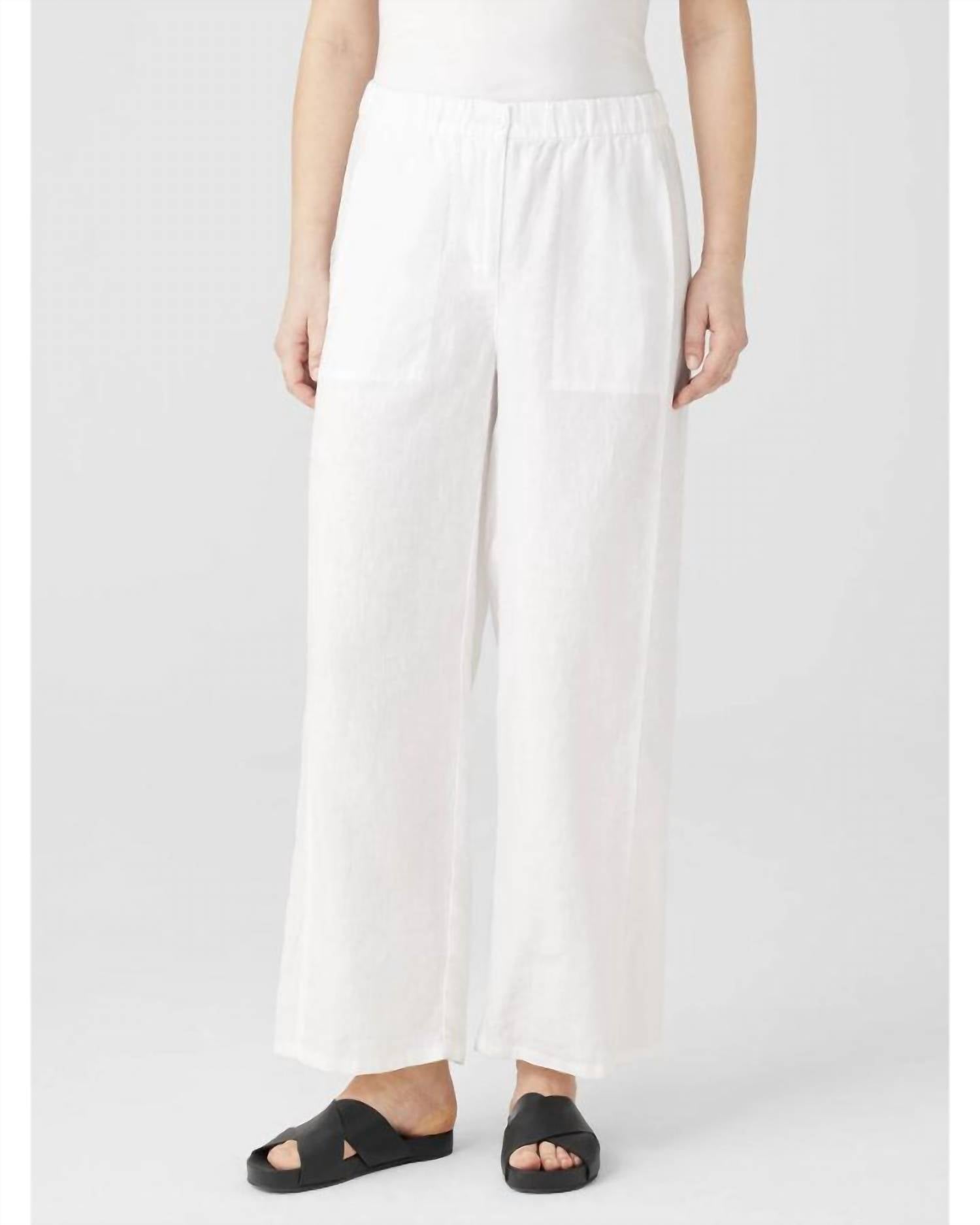 Eileen Fisher - Wide Ankle Pant