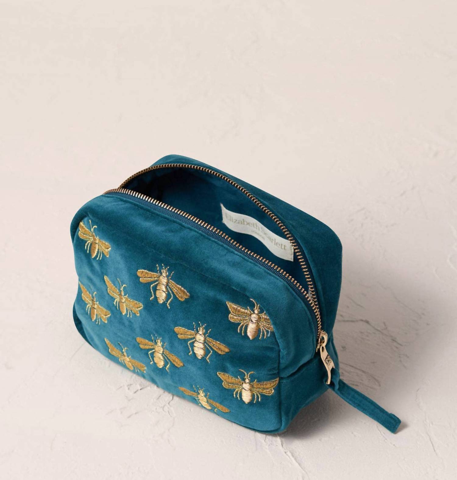 Elizabeth Scarlett - Women's Honey Bee Makeup Bag