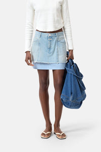 Closed - Denim Poplin Mini Skirt