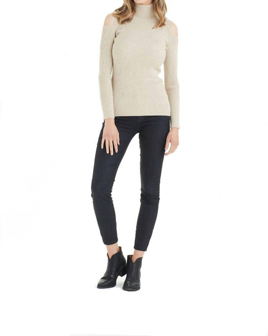 Sara Cold Shoulder Sweater