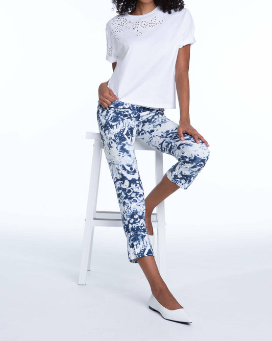Elliott Lauren - ELLIOTT LAUREN WATERCOLOR PRINT PANT