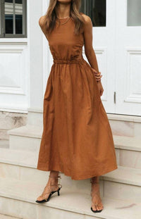 Sweetkama - Open Back Midi Dress