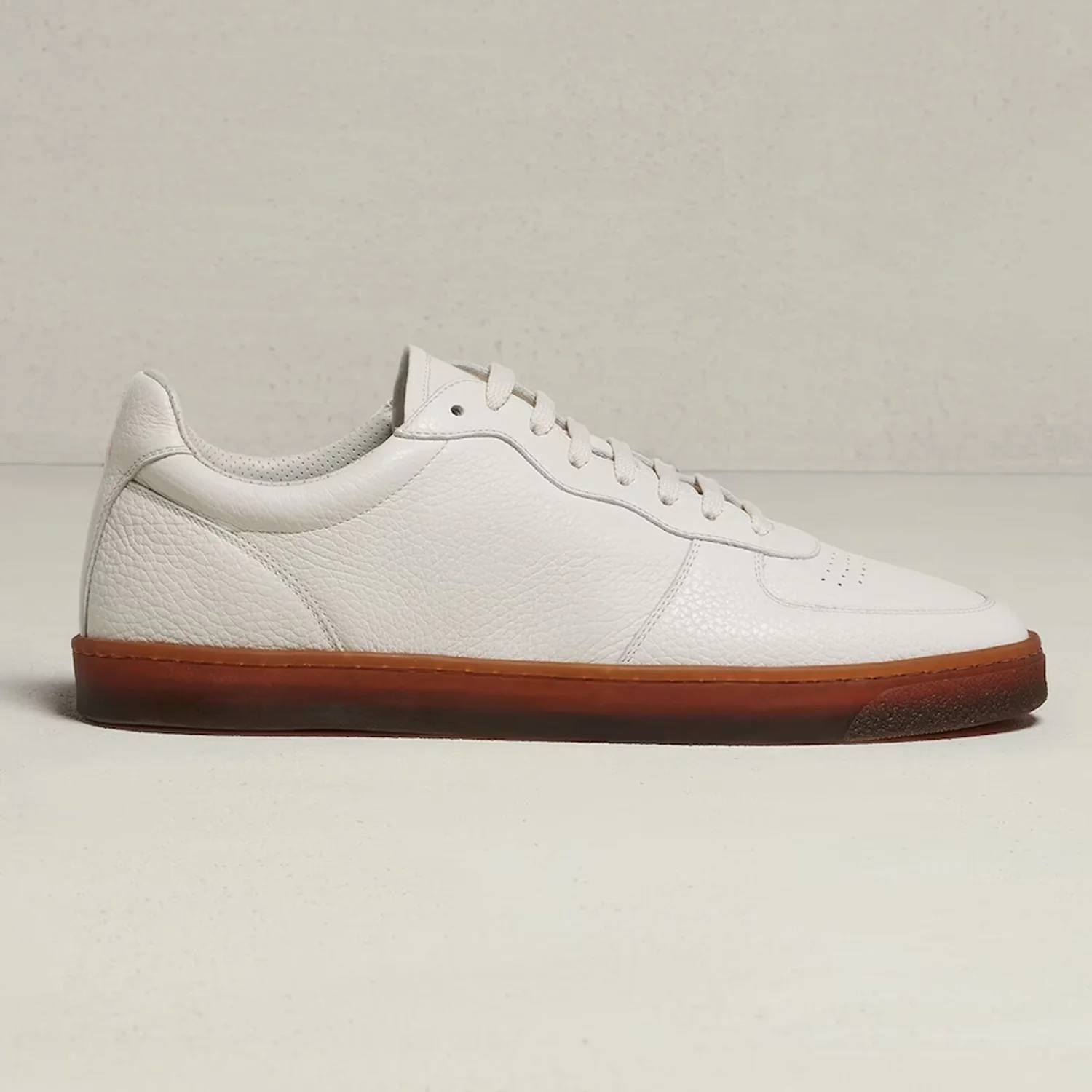 Brunello Cucinelli - Men's Hybrid Leather Basket Sneaker