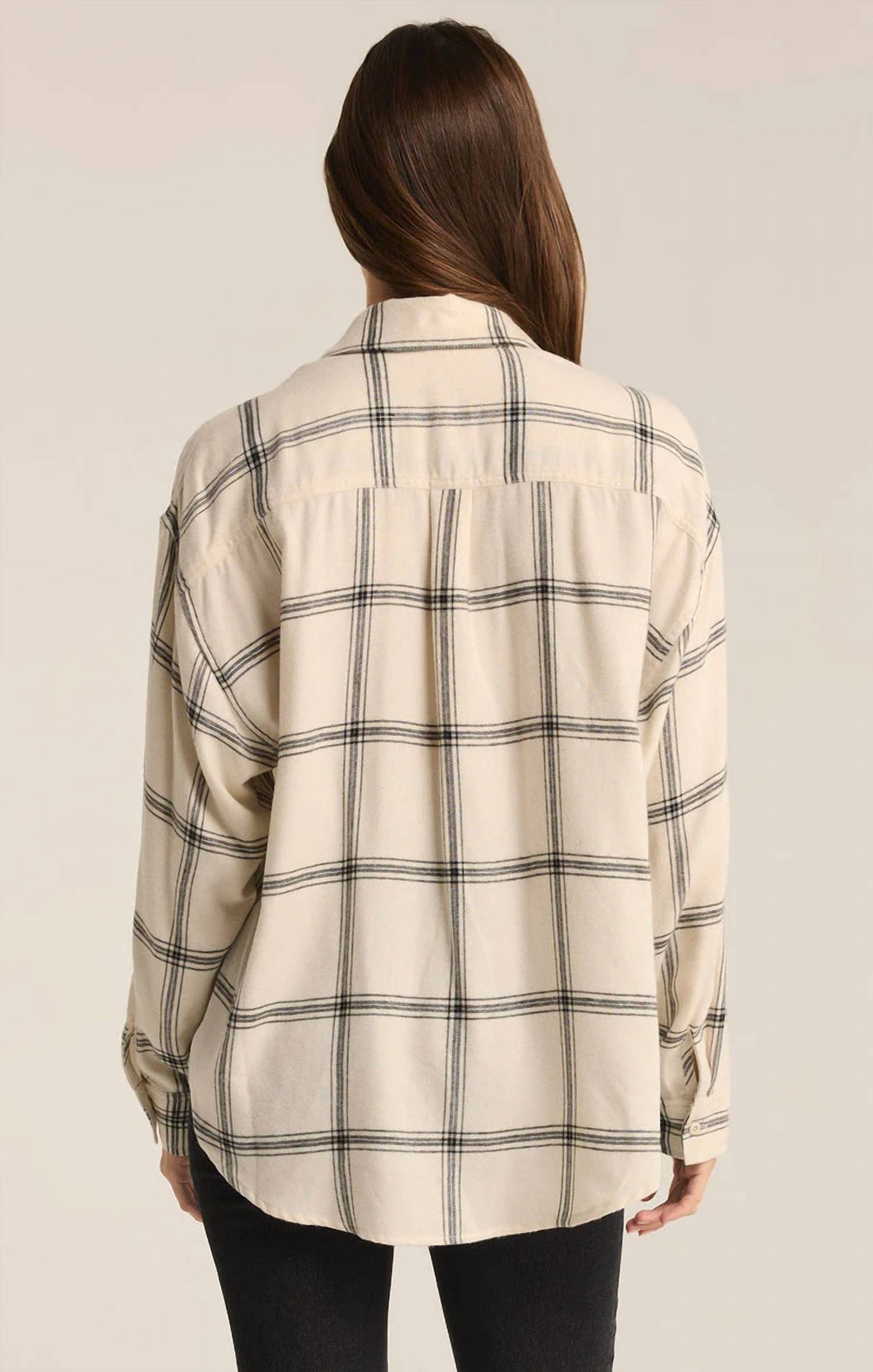 Z Supply - River Plaid Button Up Shirt