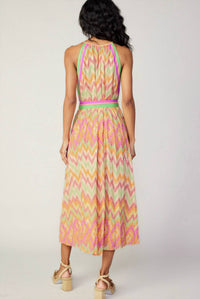 Current Air - Printed Halter Dress