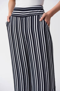Joseph Ribkoff - Striped Culotte Pants