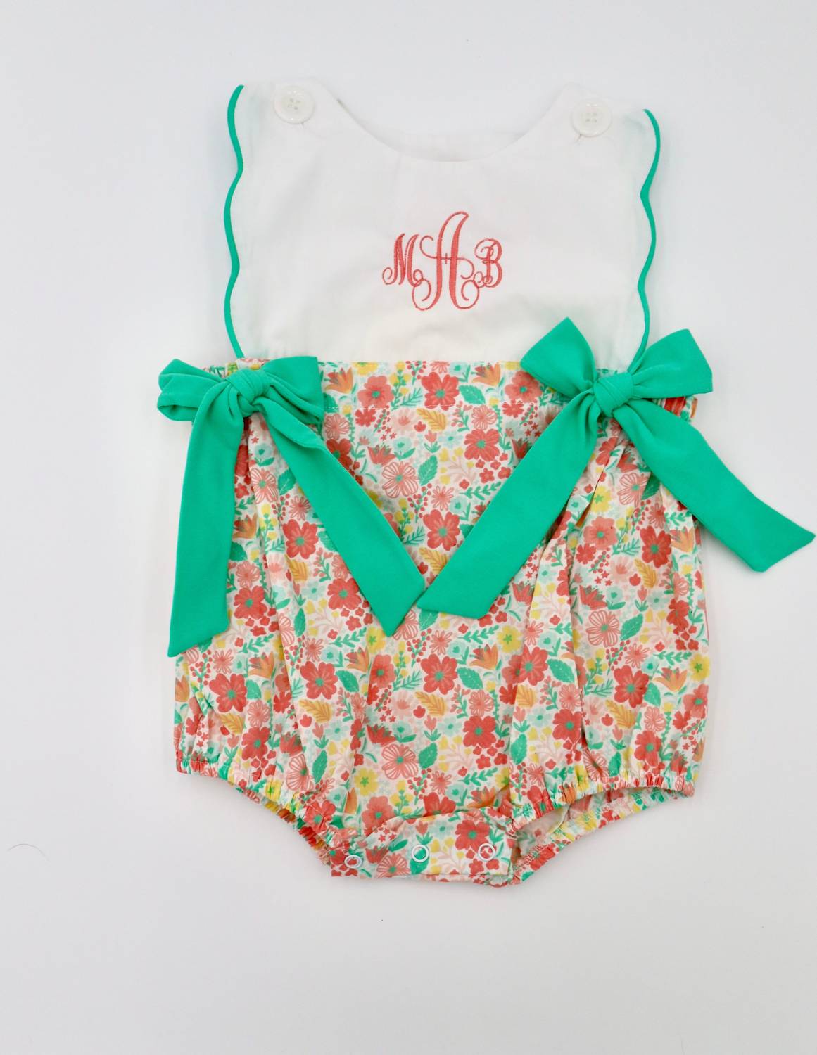 Whimsy Bay Kids - Girl's Lady Lou Scalloped Bubble