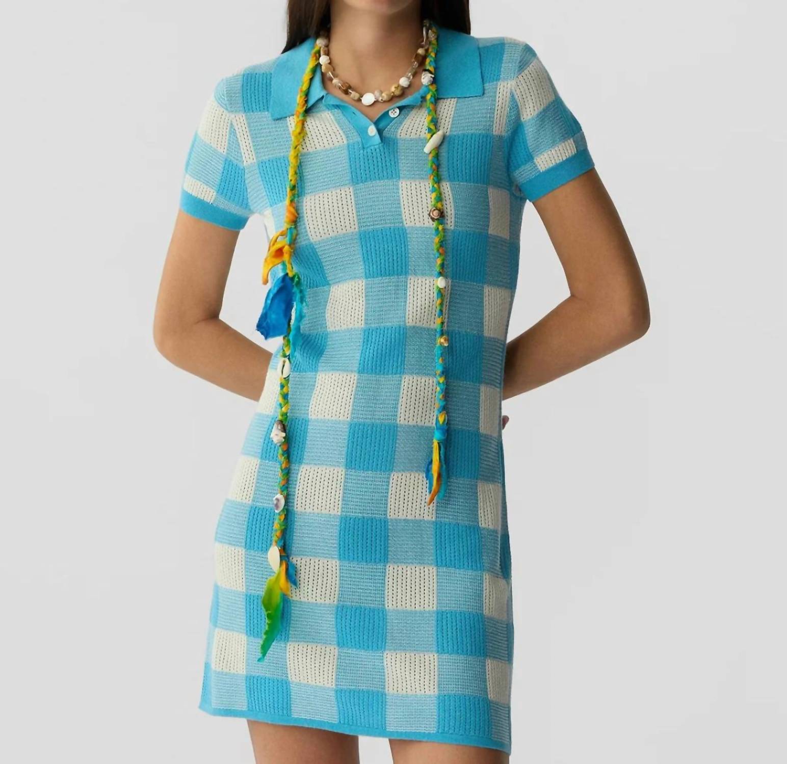 Guest In Residence - Gingham Polo Dress