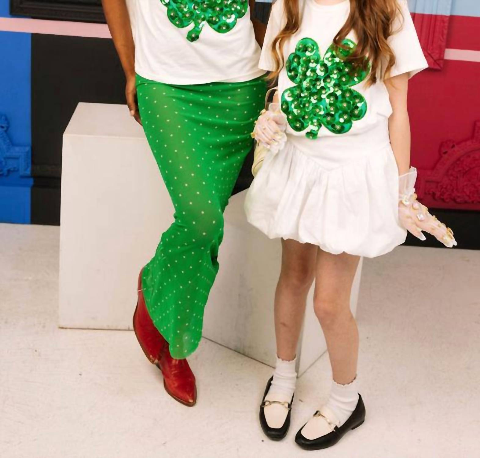 Queen Of Sparkles - Shamrock Tee