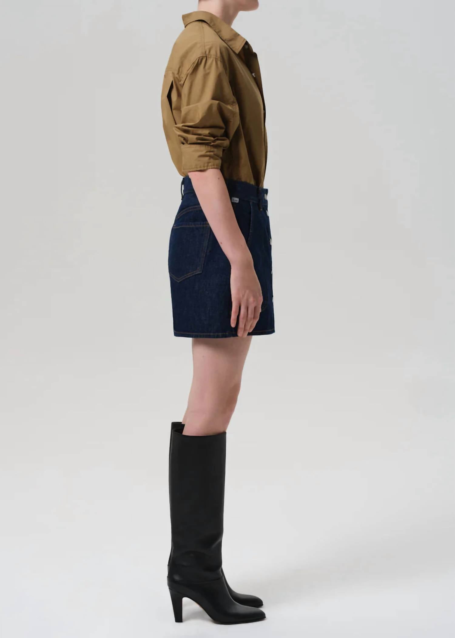 Citizens Of Humanity - Curved Pocket Mini Skirt
