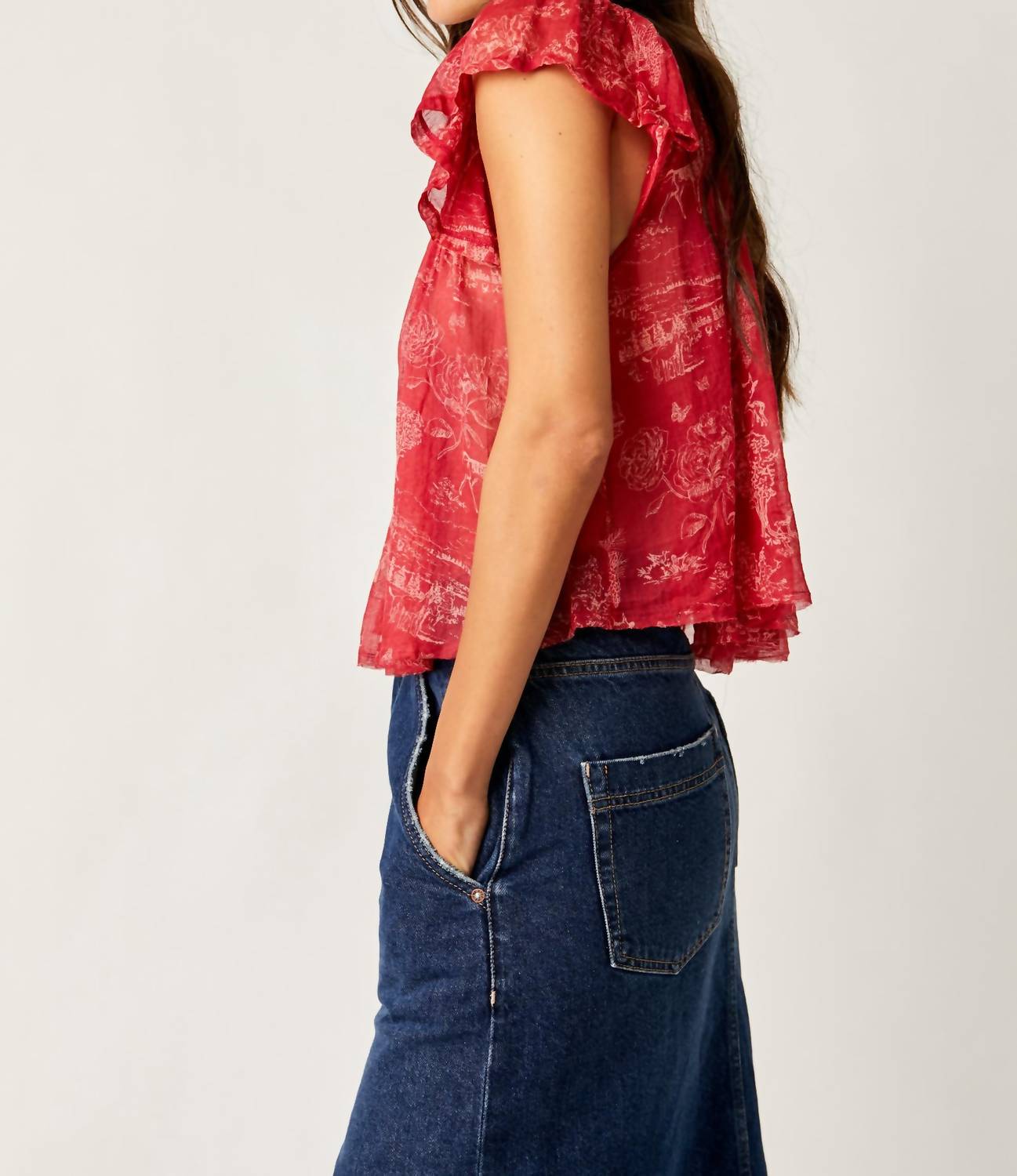 Free People - Printed Padma Top
