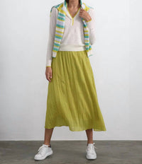 Margaret O'Leary - Cashmere-linen Polo Sweater