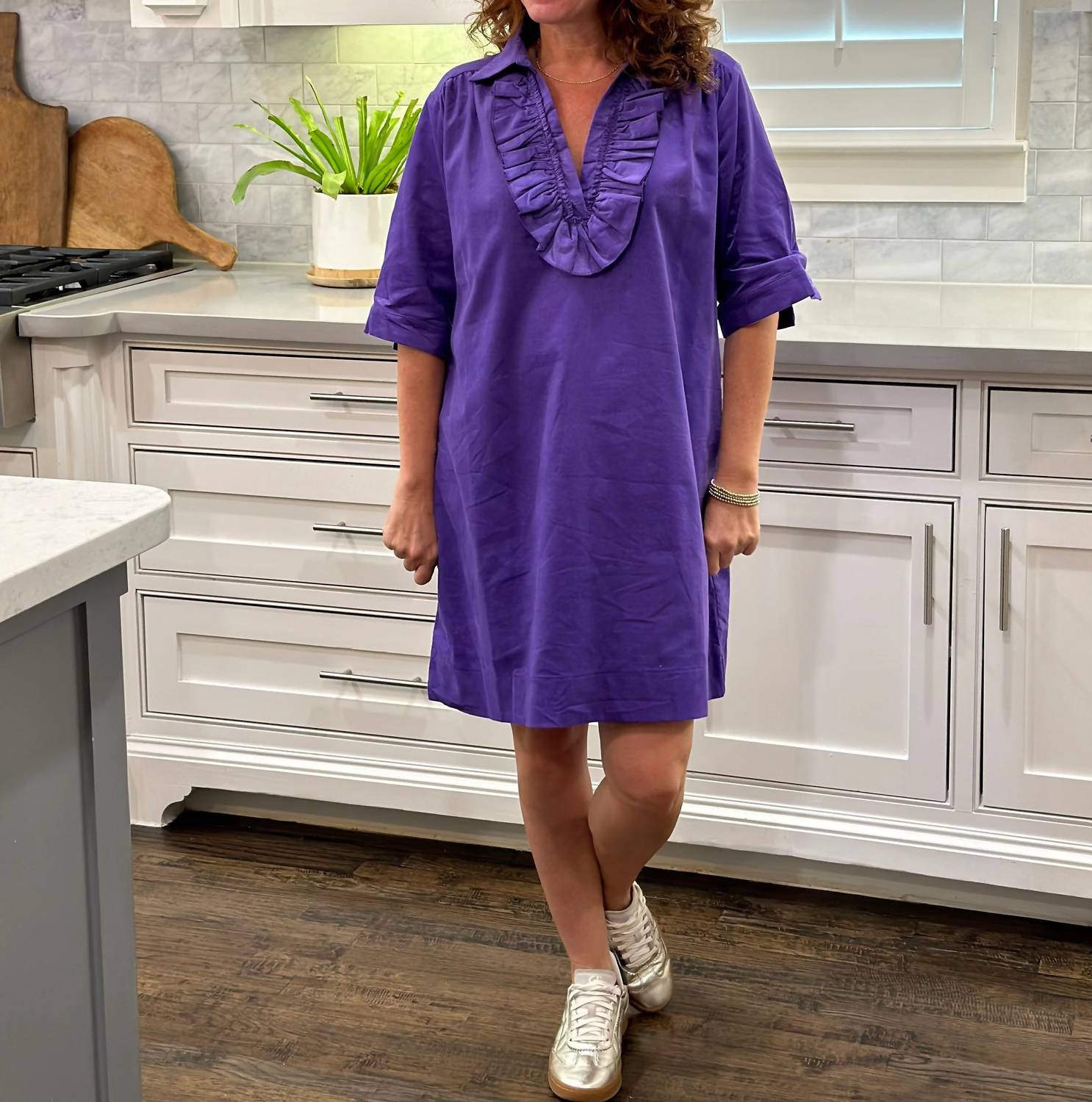 Caryn Lawn - Maya Corduroy Mini Dress