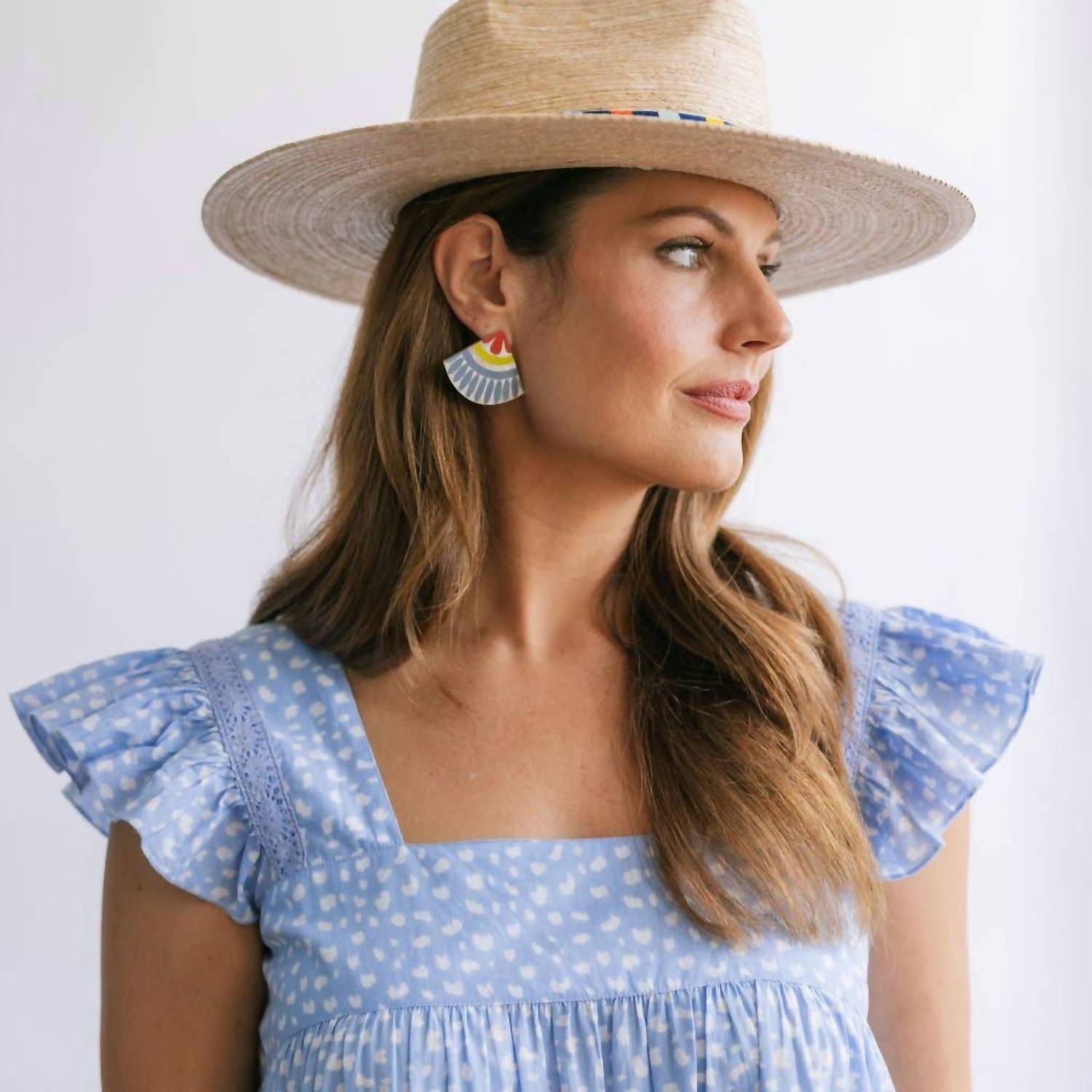 Sunshine Tienda - Women's Reyna Tile Earrings