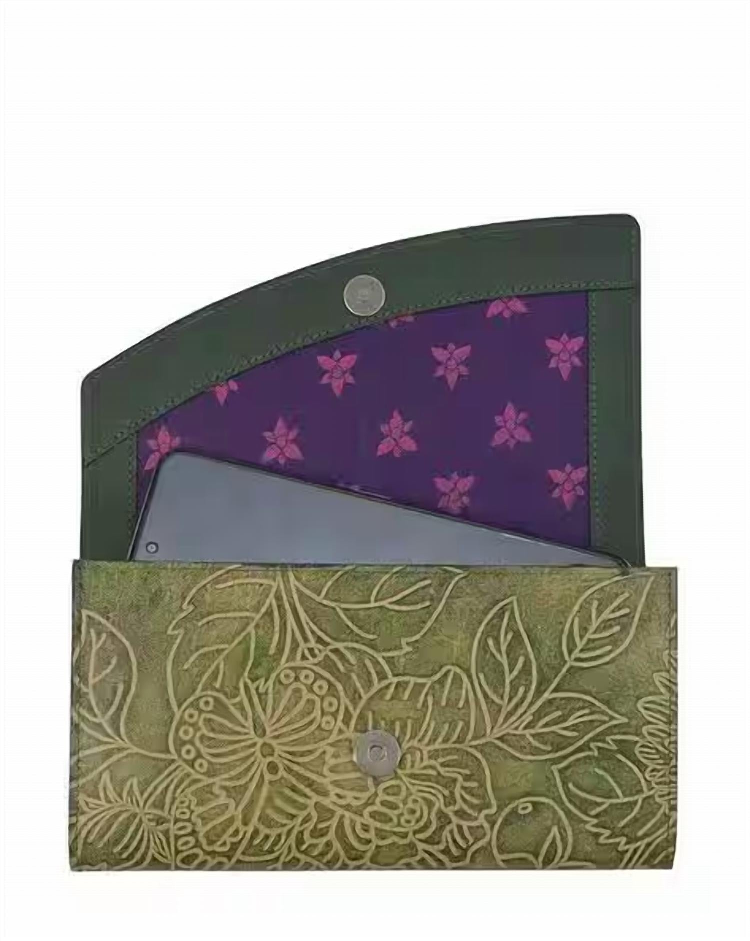 Anuschka - Women's Accordion Flap Wallet