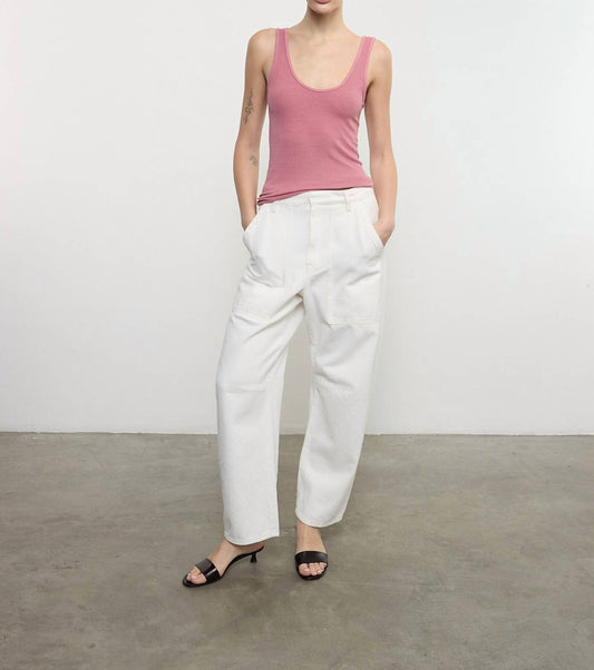 Enza Costa - STRETCH SILK KNIT TANK