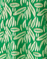 Lilly Pulitzer GIANA LONG SLEEVE SILK TOP in green - women's blouse - view 6