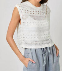 Mystree - Sleeveless Knit Rope Vest