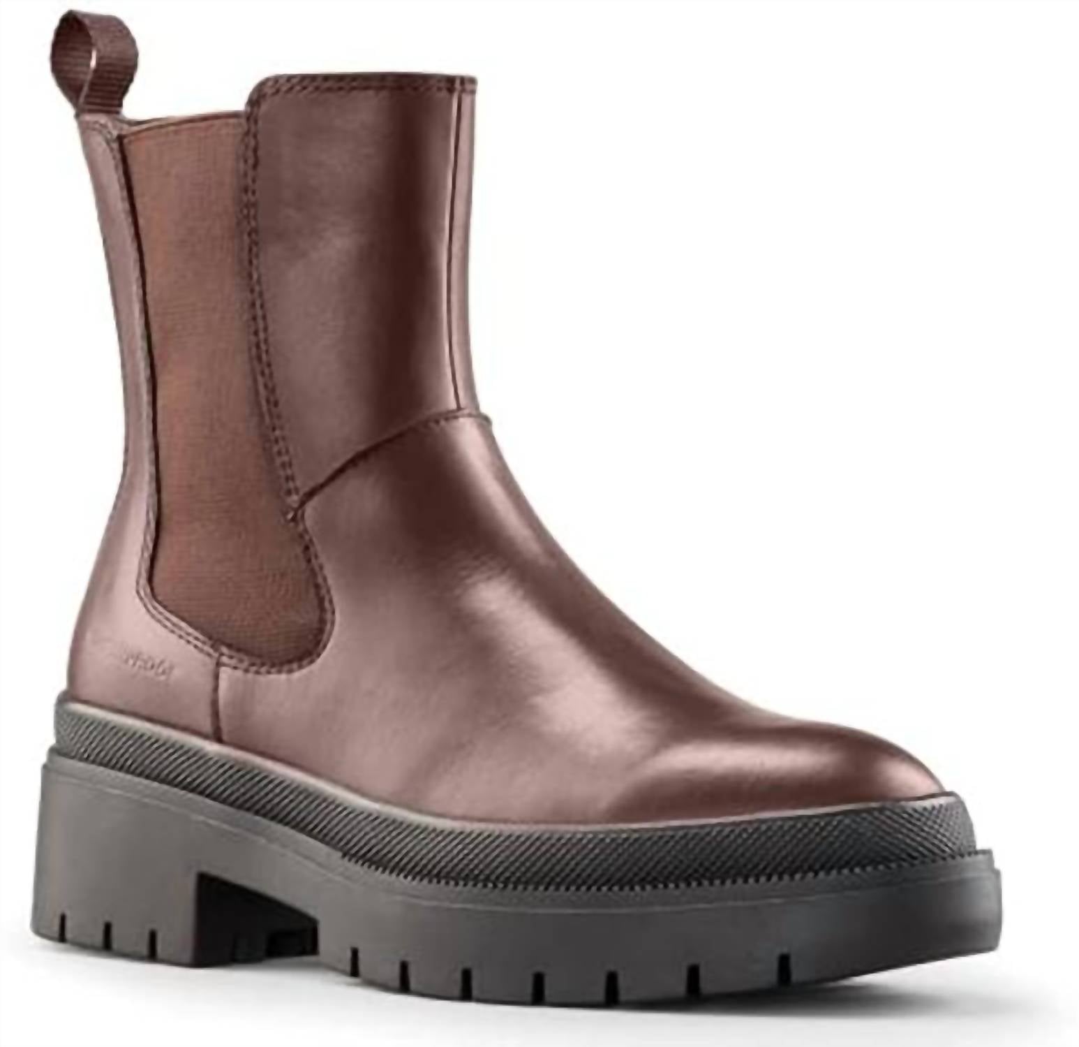 Cougar - Women's Swinton Leather Pull On Chelsea Boots