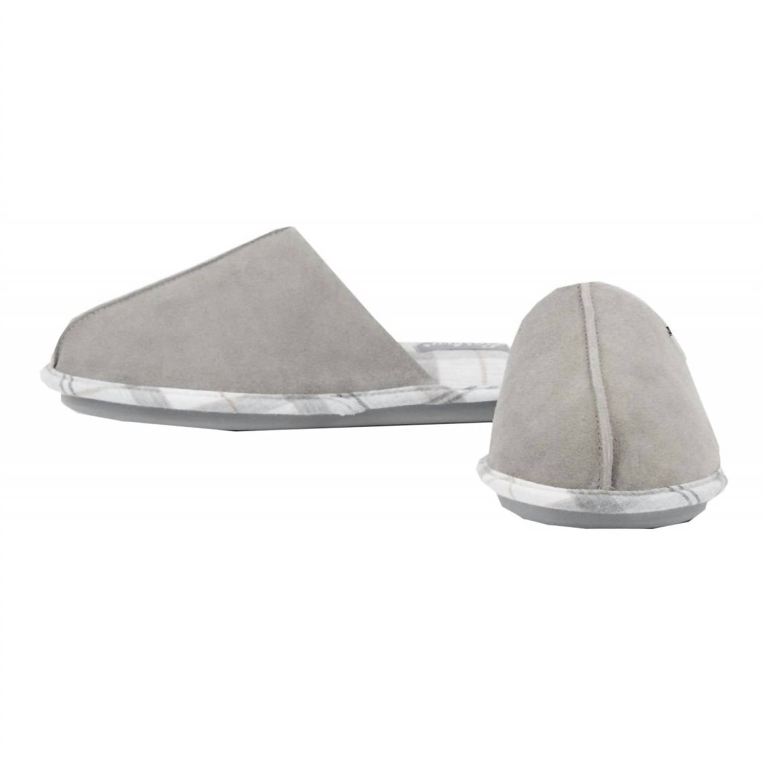 Barbour Women's Simone 23 Slippers in grey - women's shoe - alternate view