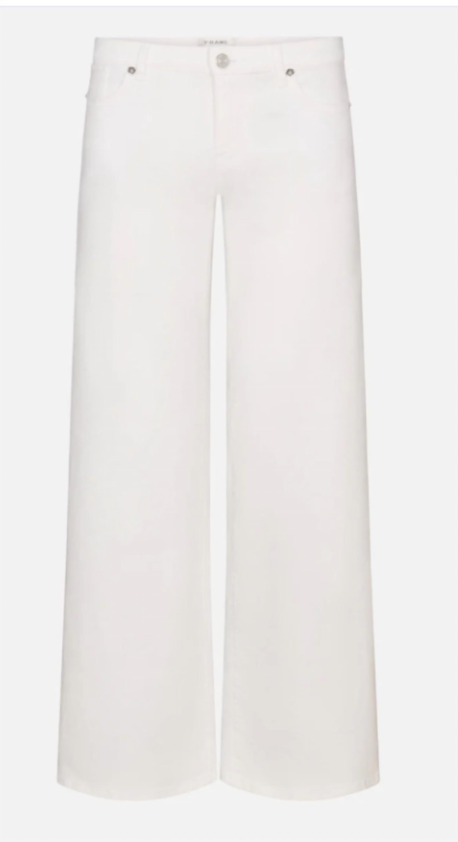 Frame - Low Rise Slim Palazzo Jean