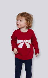 Sail To Sable - Unisex Kid's Bow Sweater