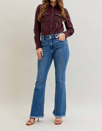 Judy Blue - Boot Double Button Jean