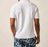 Johnnie-O - French Terry Johnny Collar Polo - Frankie