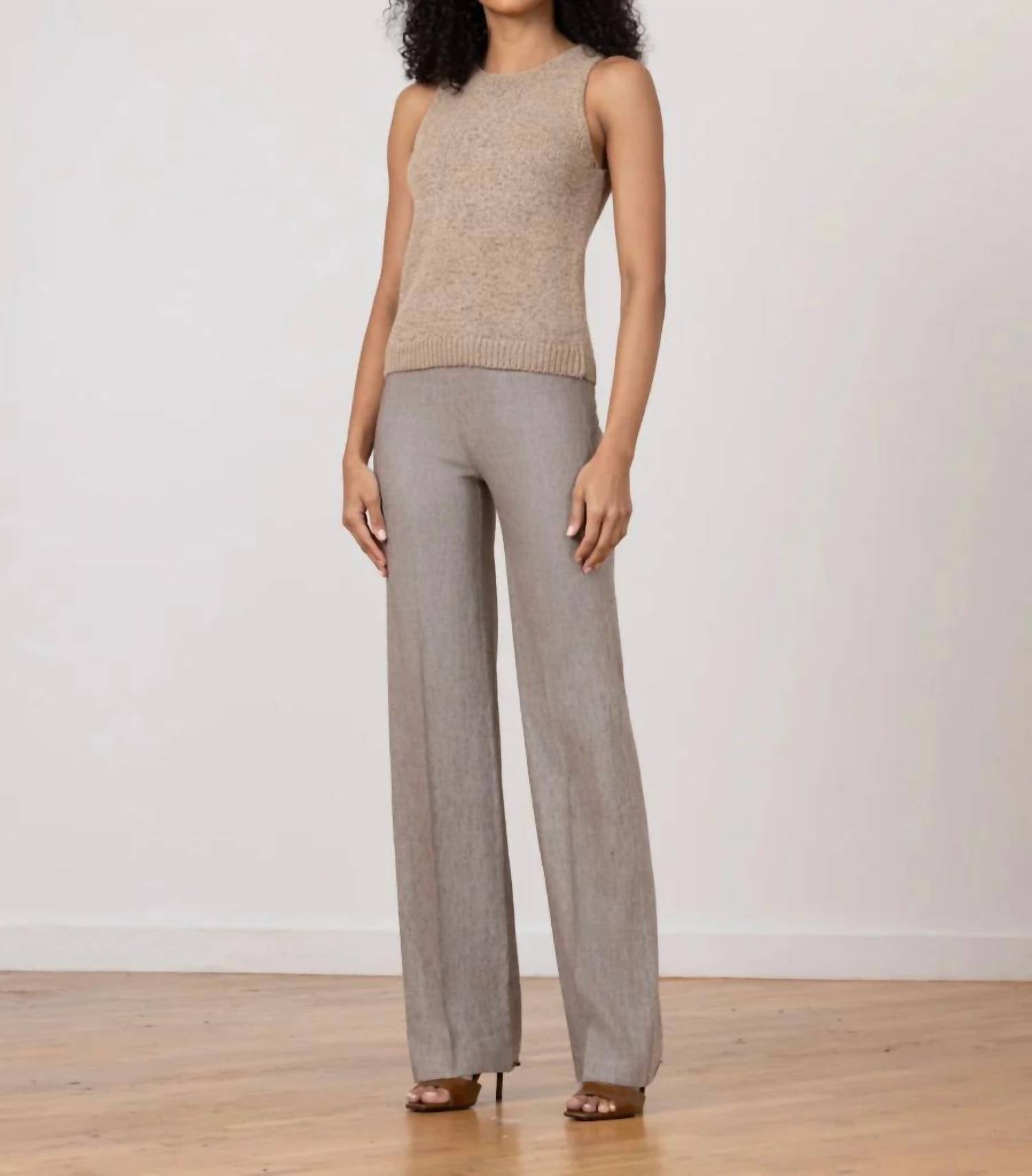 Avenue Montaigne - Flavia Linen Pants
