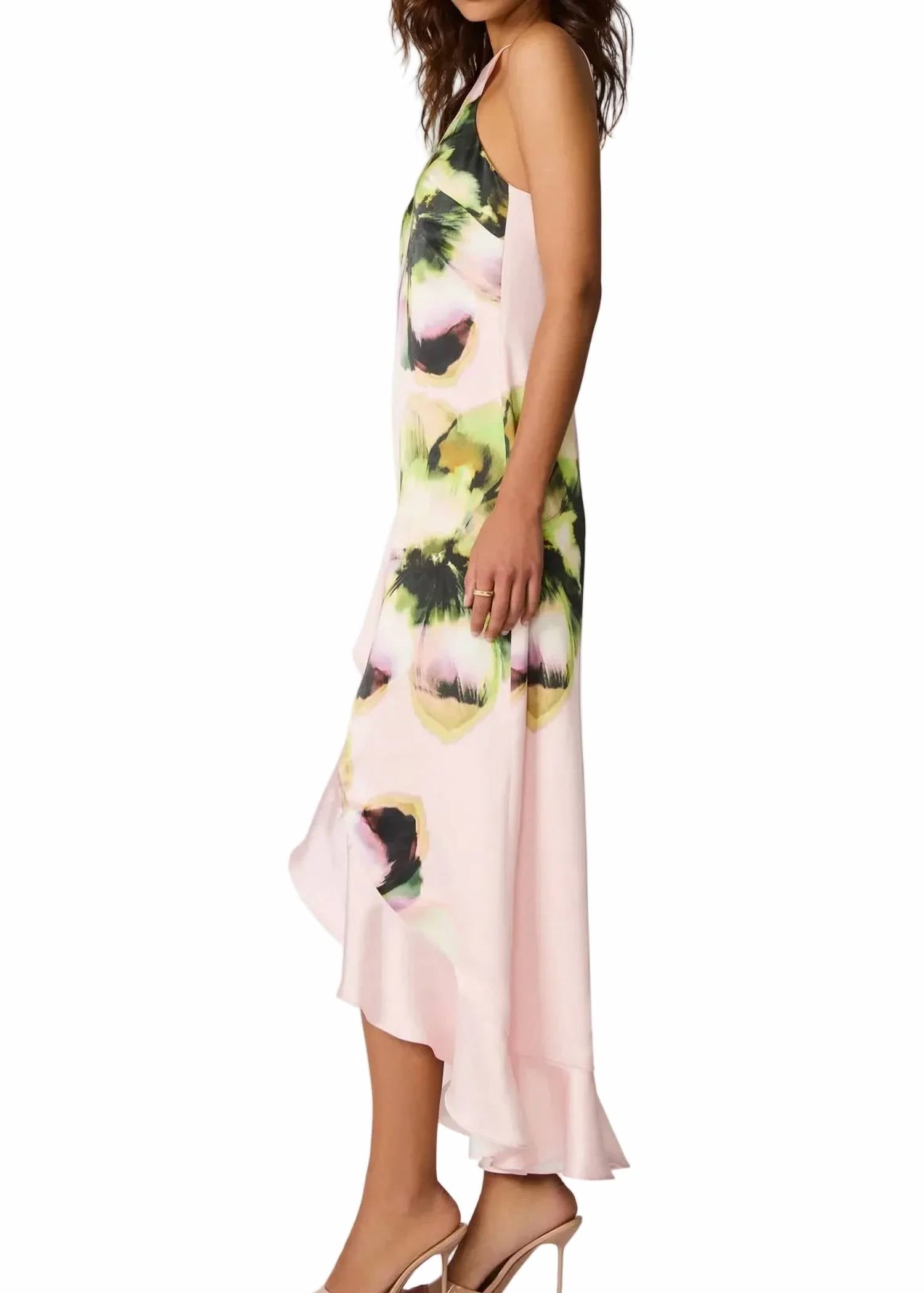 Steve Madden - Mindy Floral Print High-low Dress