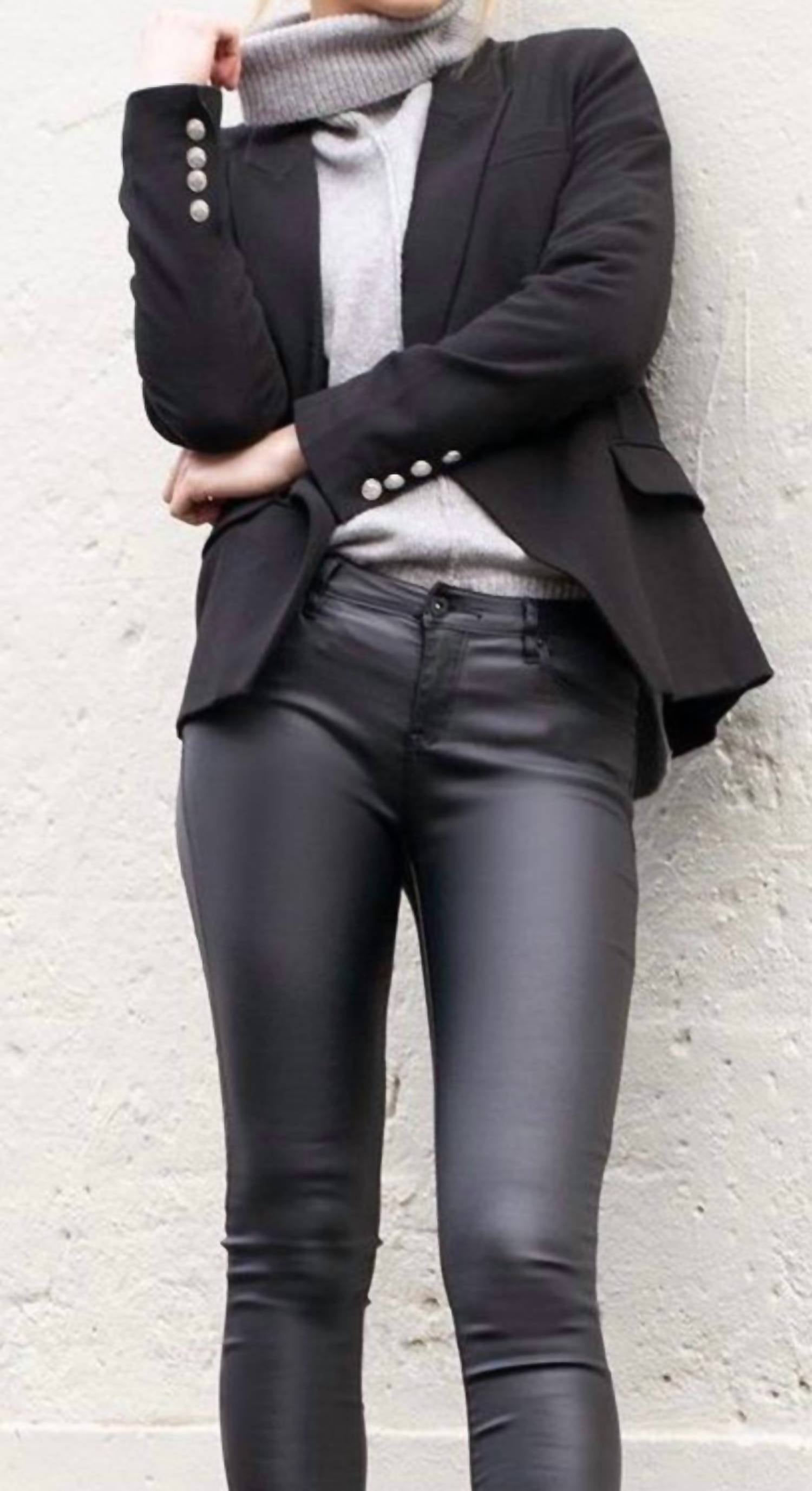 Cheri Coated Skinny Jeans