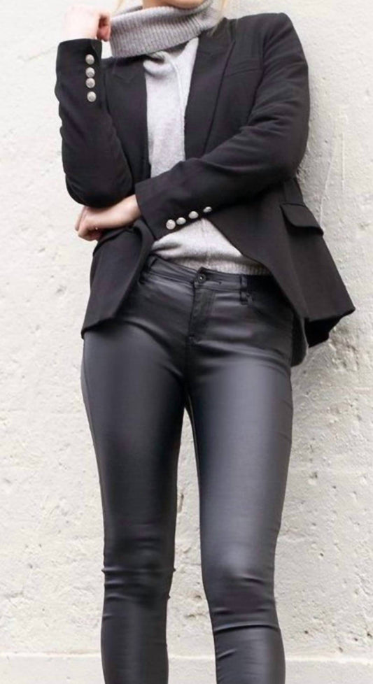 Cheri Coated Skinny Jeans