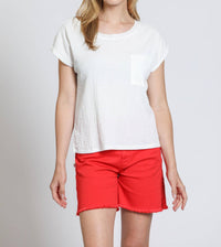 Apny - Pocket Crinkle Tee
