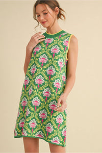 Jodifl - Geometric Print Knit Dress
