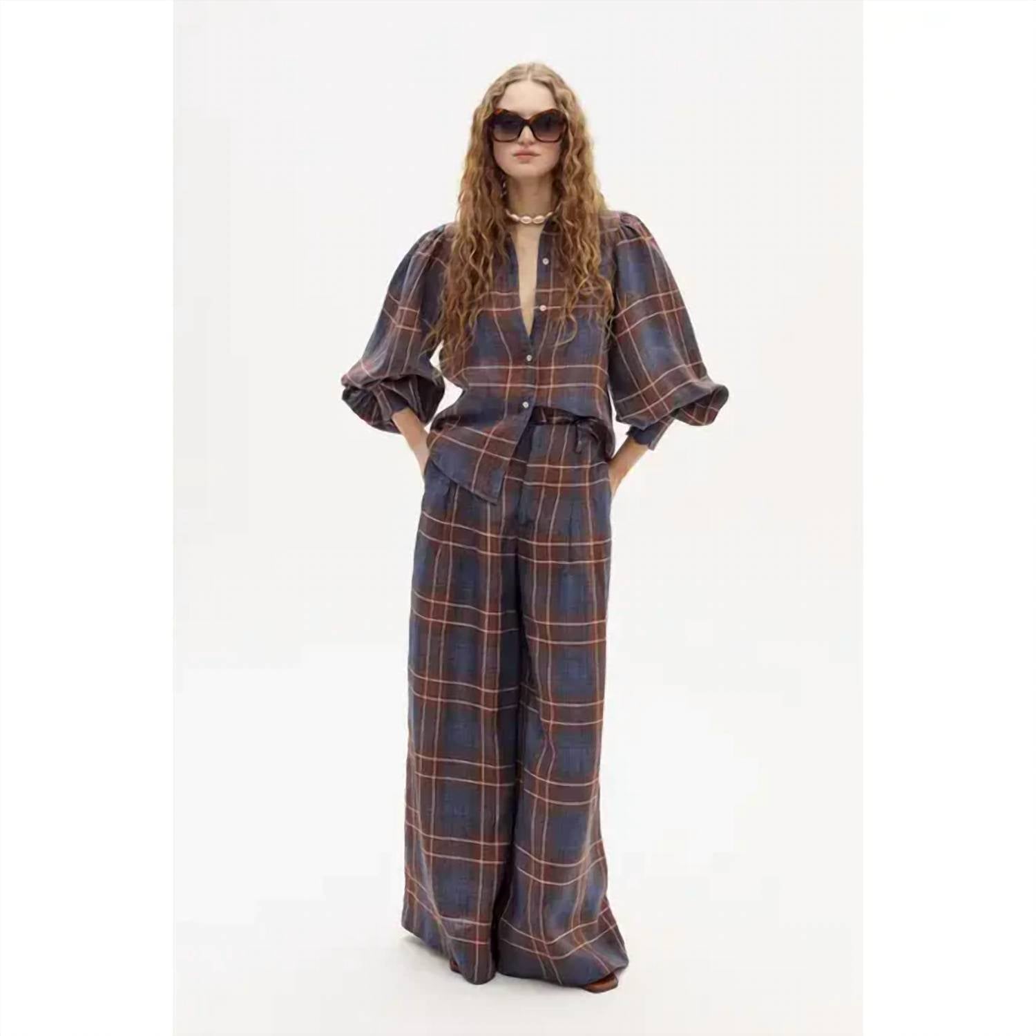 Lanhtropy - Super Culotte Linen Pant