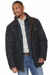 Viyella - British Millerain Waxed Cotton Winter Jacket
