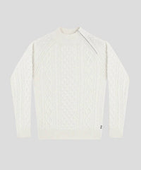 Ron Dorff Wool Cashmere Telemark Sweater in off white - men's sweater - view 4