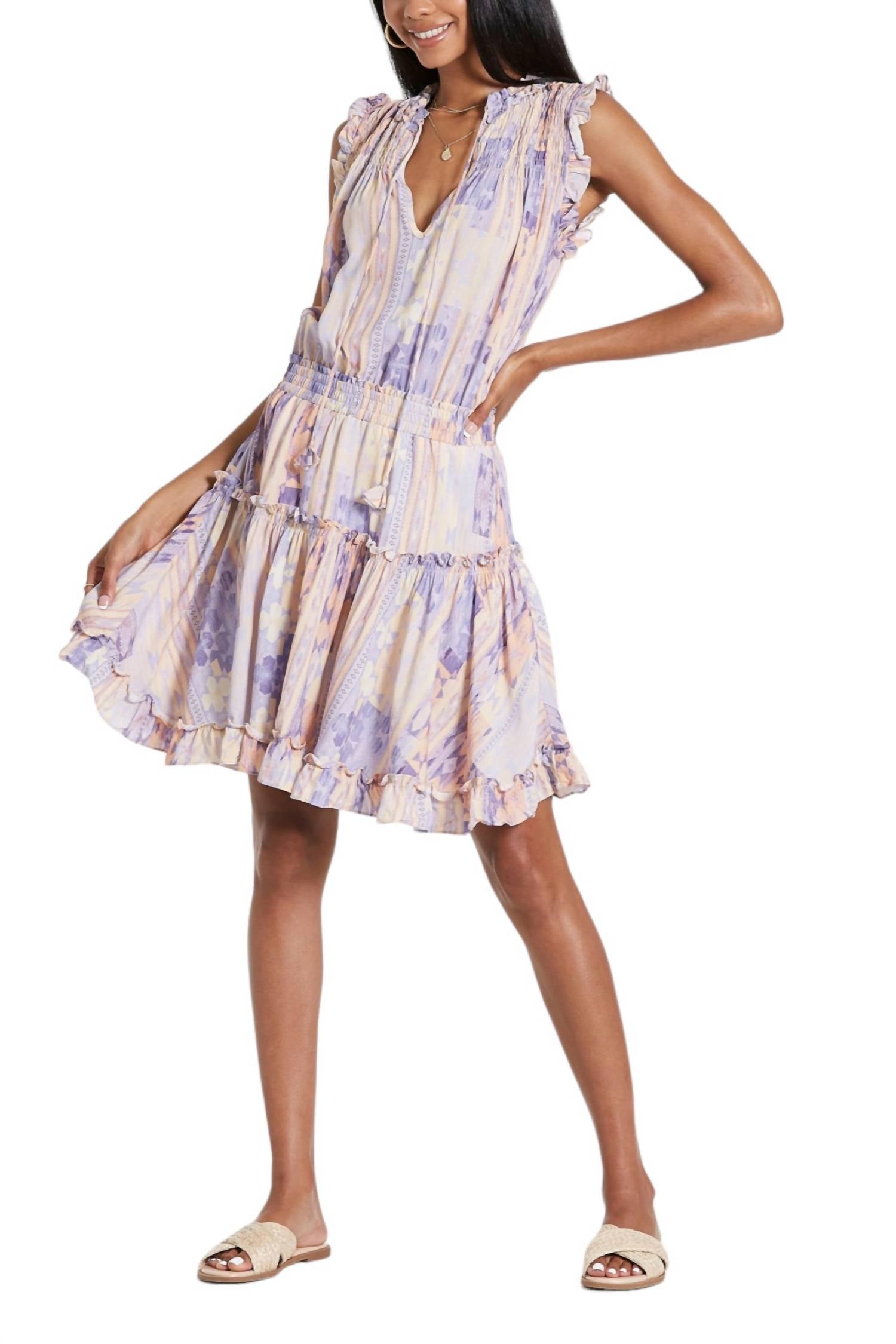 Dear John Denim - MELODIE TIERED RUFFLE DRESS